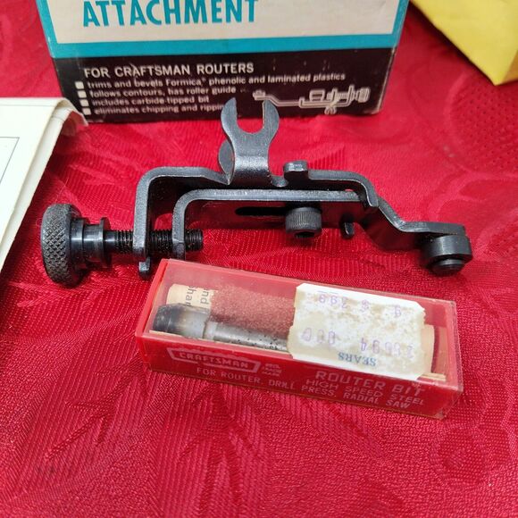 Sears Craftsman Router Trimming Attachment Laminated Plastics 9-25731 - Picture 4 of 8